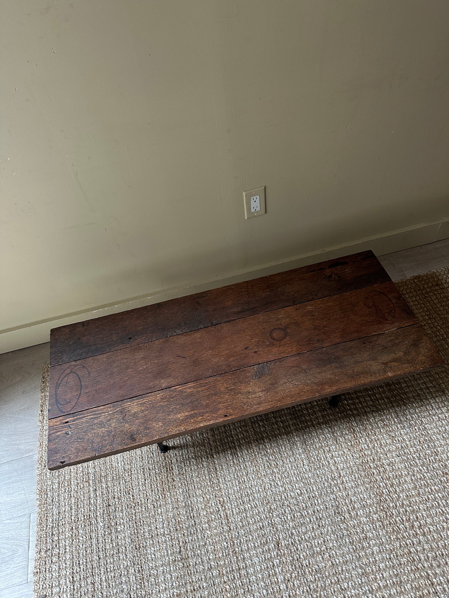 Pine coffee table