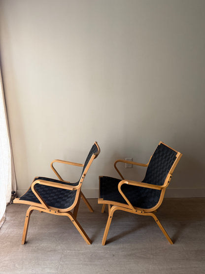 Finn Ostergaard Danish lounge chairs. Sold individually.