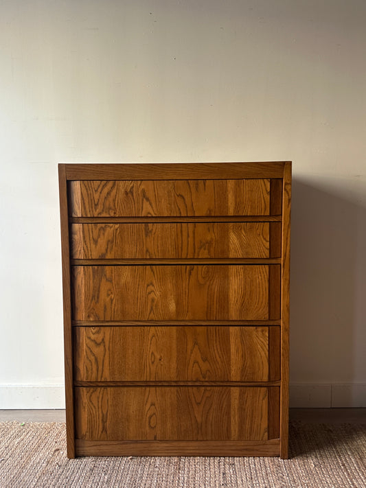 Oak tallboy