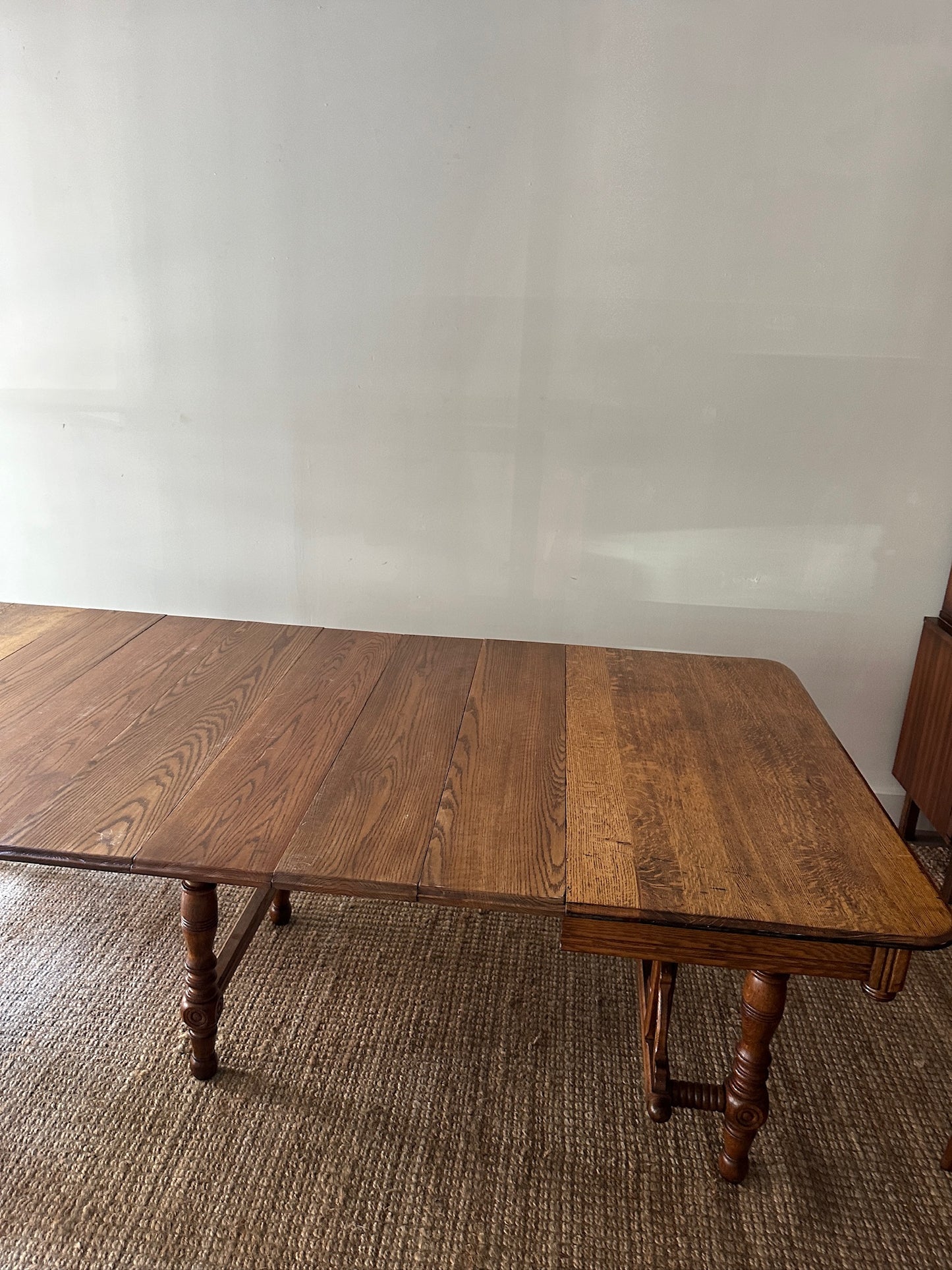 Oak dining table