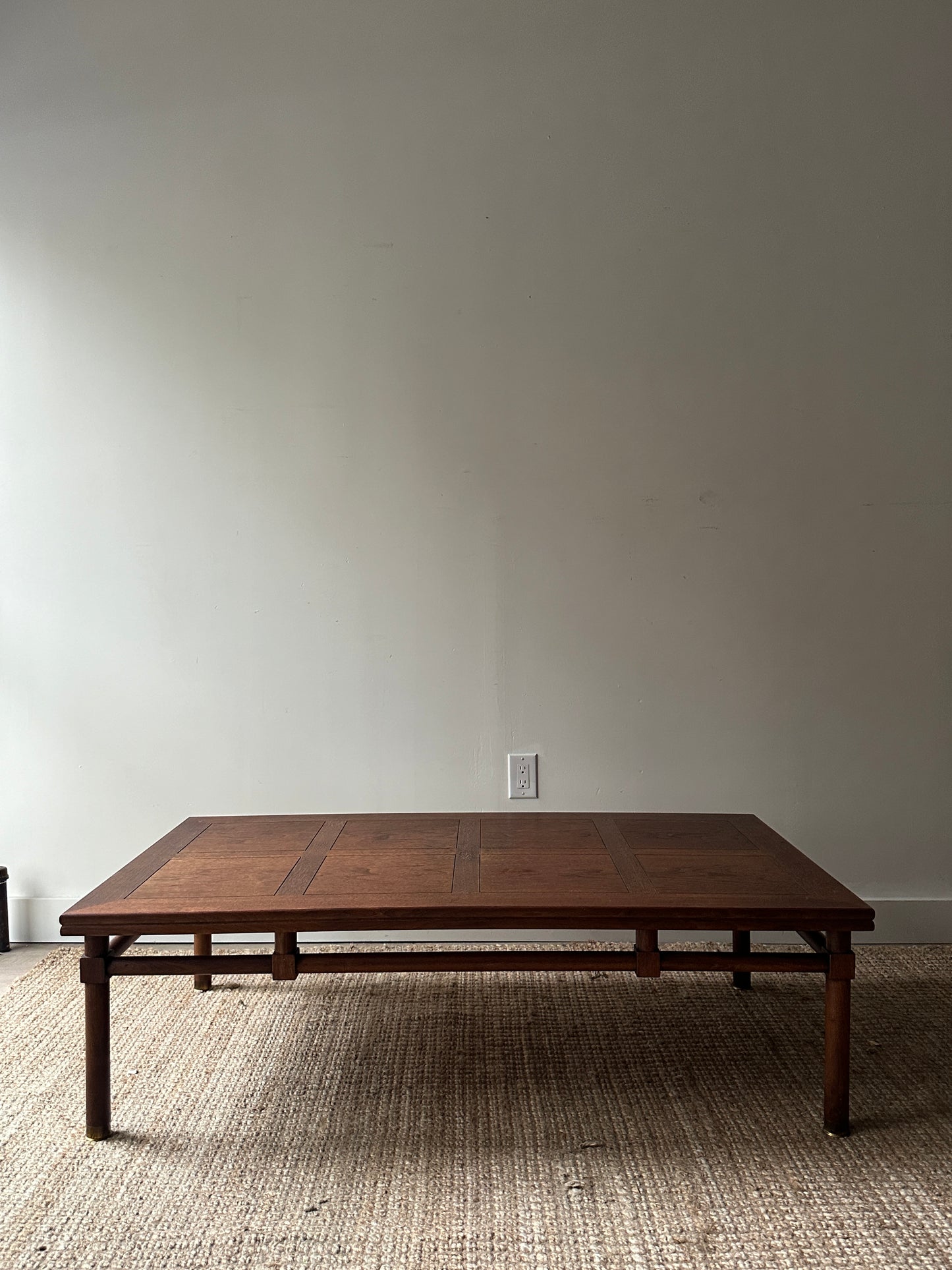 Walnut coffee table