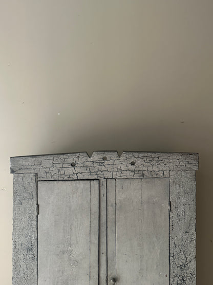 Small painted farmhouse cabinet