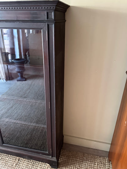 Mahogany display case