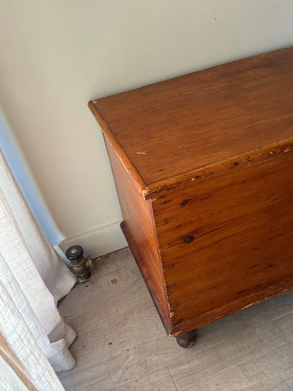 Cedar lined pine chest