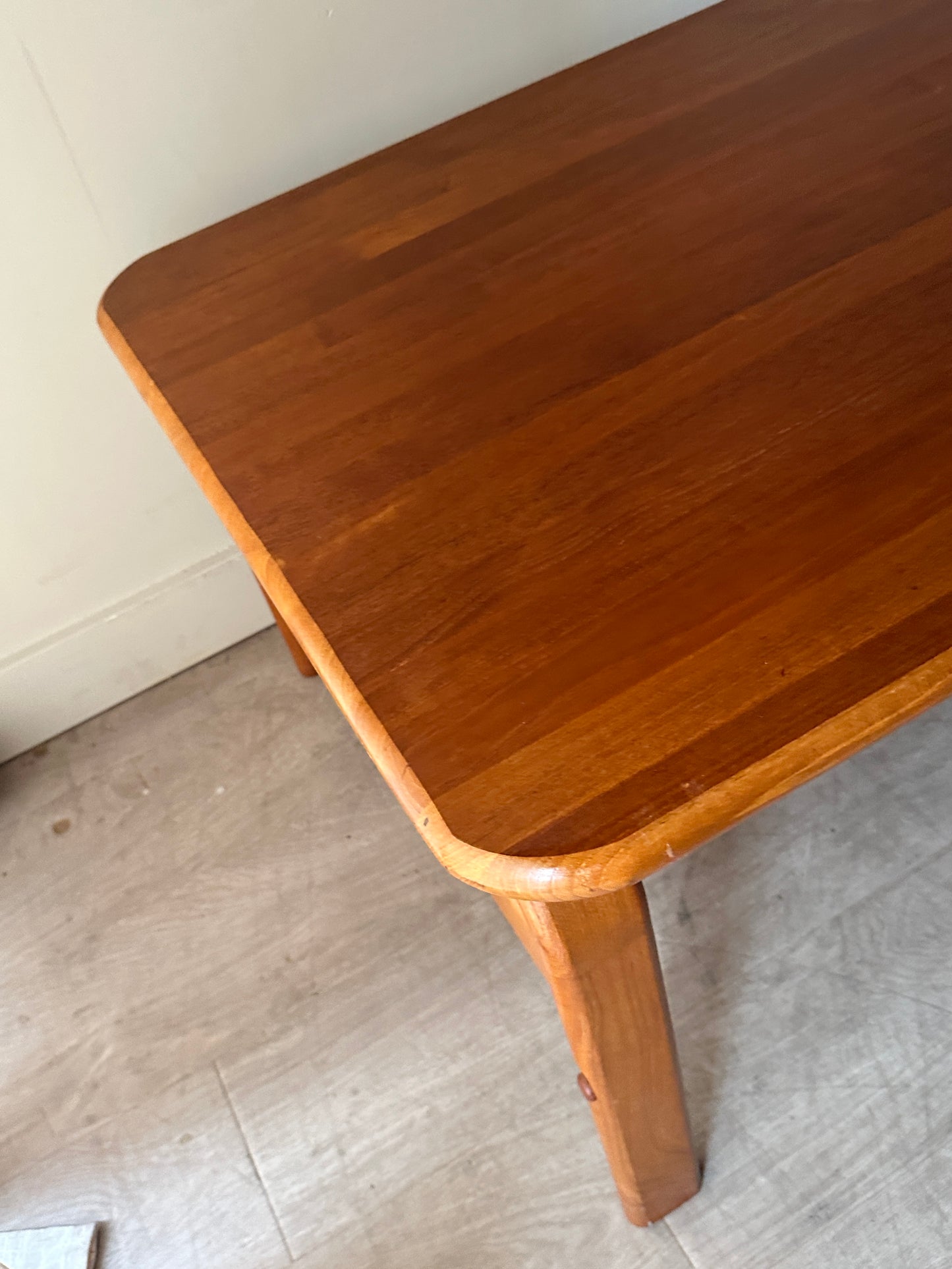 Danish teak coffee table