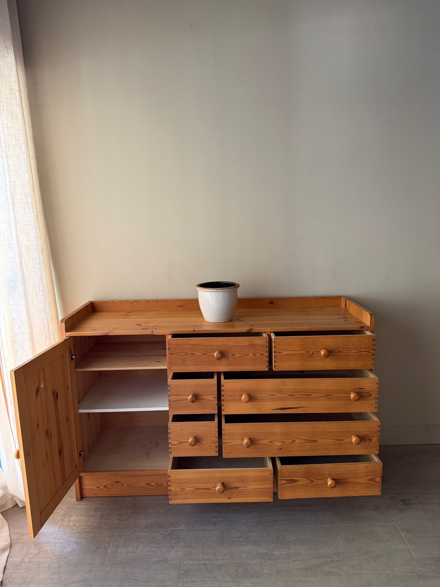 Swedish pine sideboard