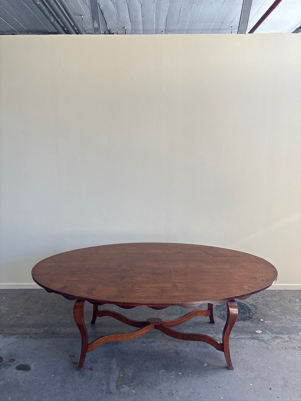 French walnut dining table