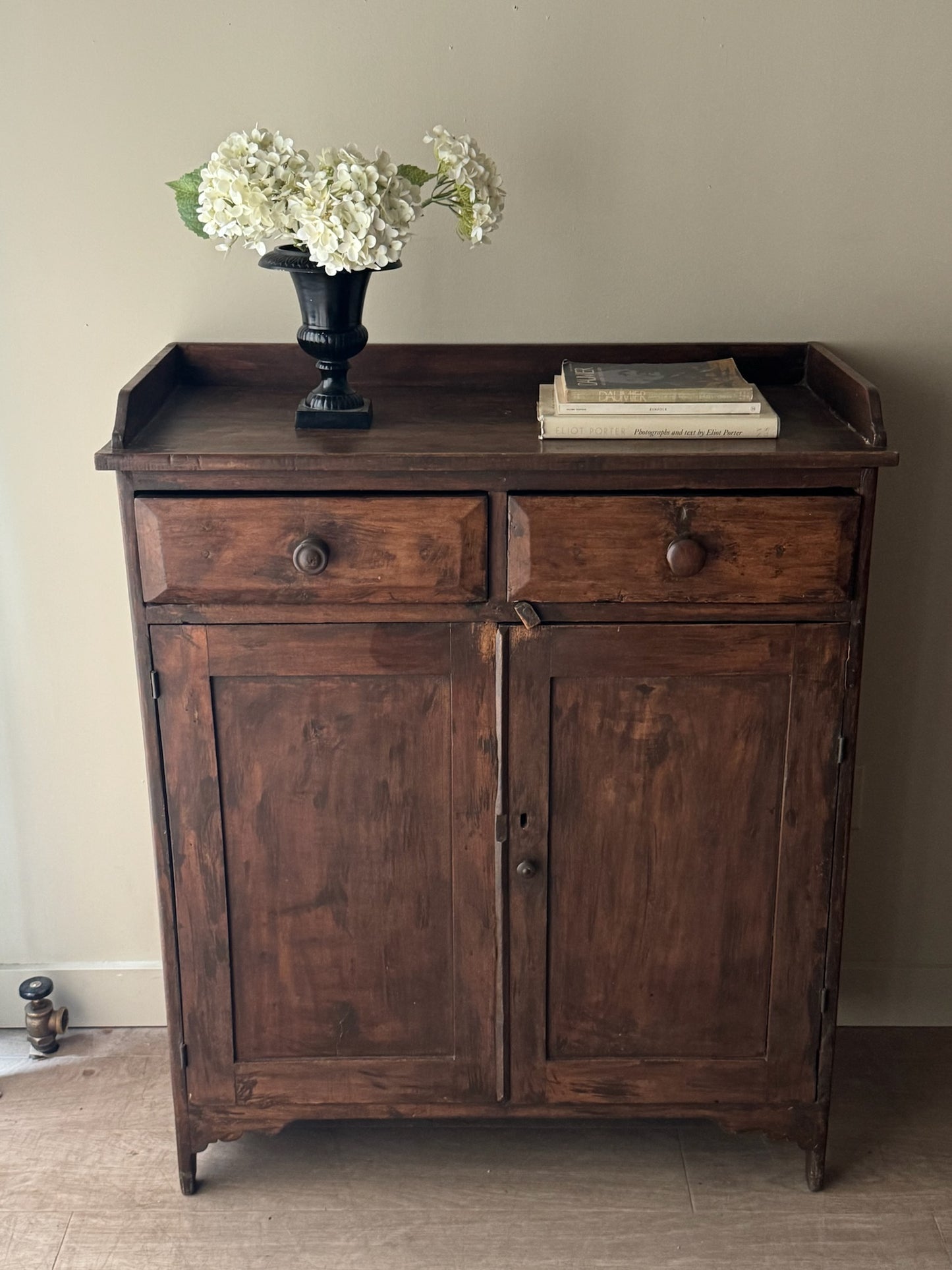 Pennsylvania Federal pine jelly cupboard