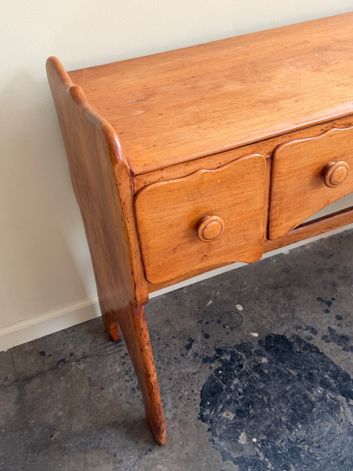 Maple desk