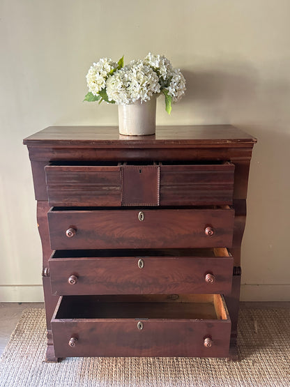 Dark pine dresser