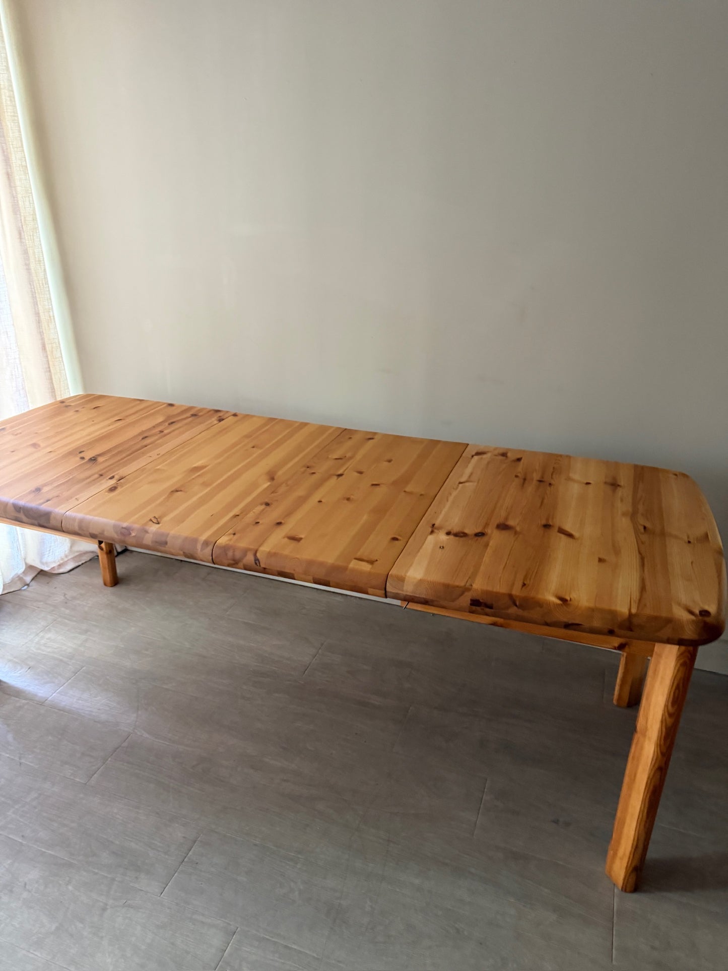 Danish pine dining table
