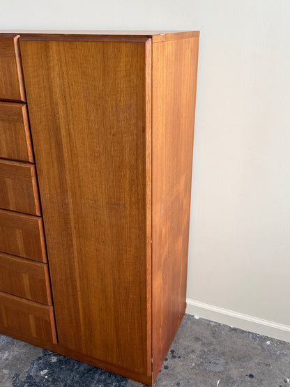 Dixie teak side-by-side dresser