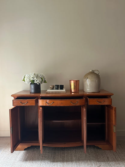 Cherry and walnut server