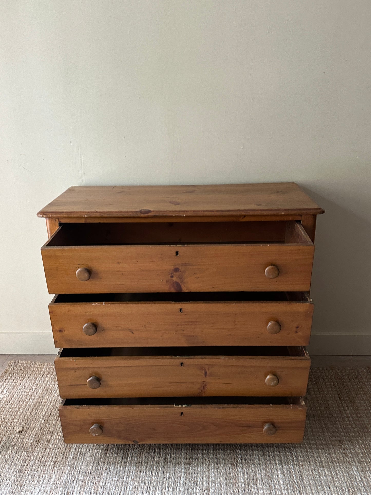 English pine dresser