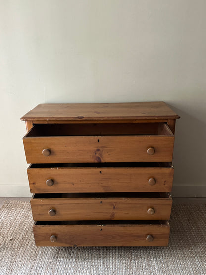 English pine dresser
