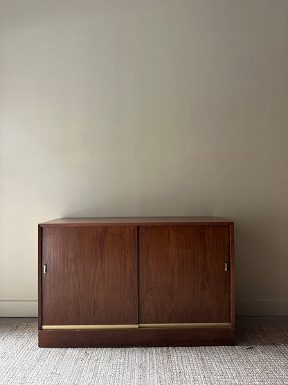 Walnut console