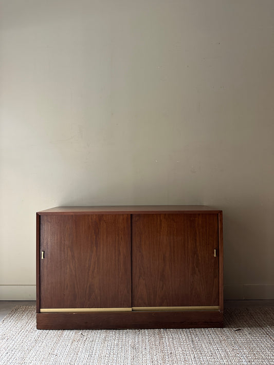 Walnut console