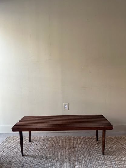 Slat coffee table
