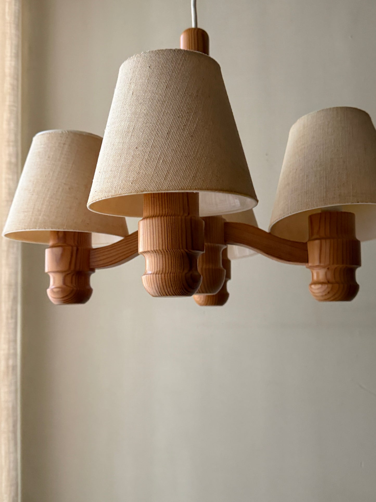 Swedish pine pendant light