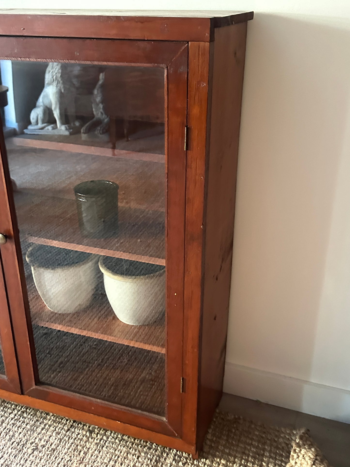 Pine display case