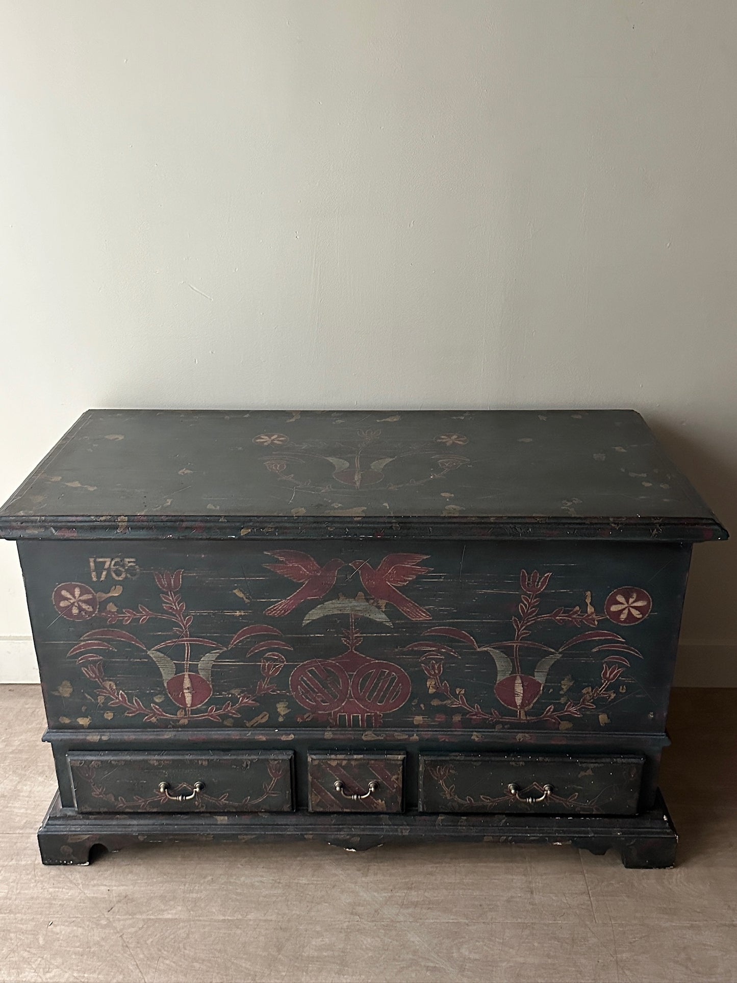 Pennsylvania Dutch Blanket Chest