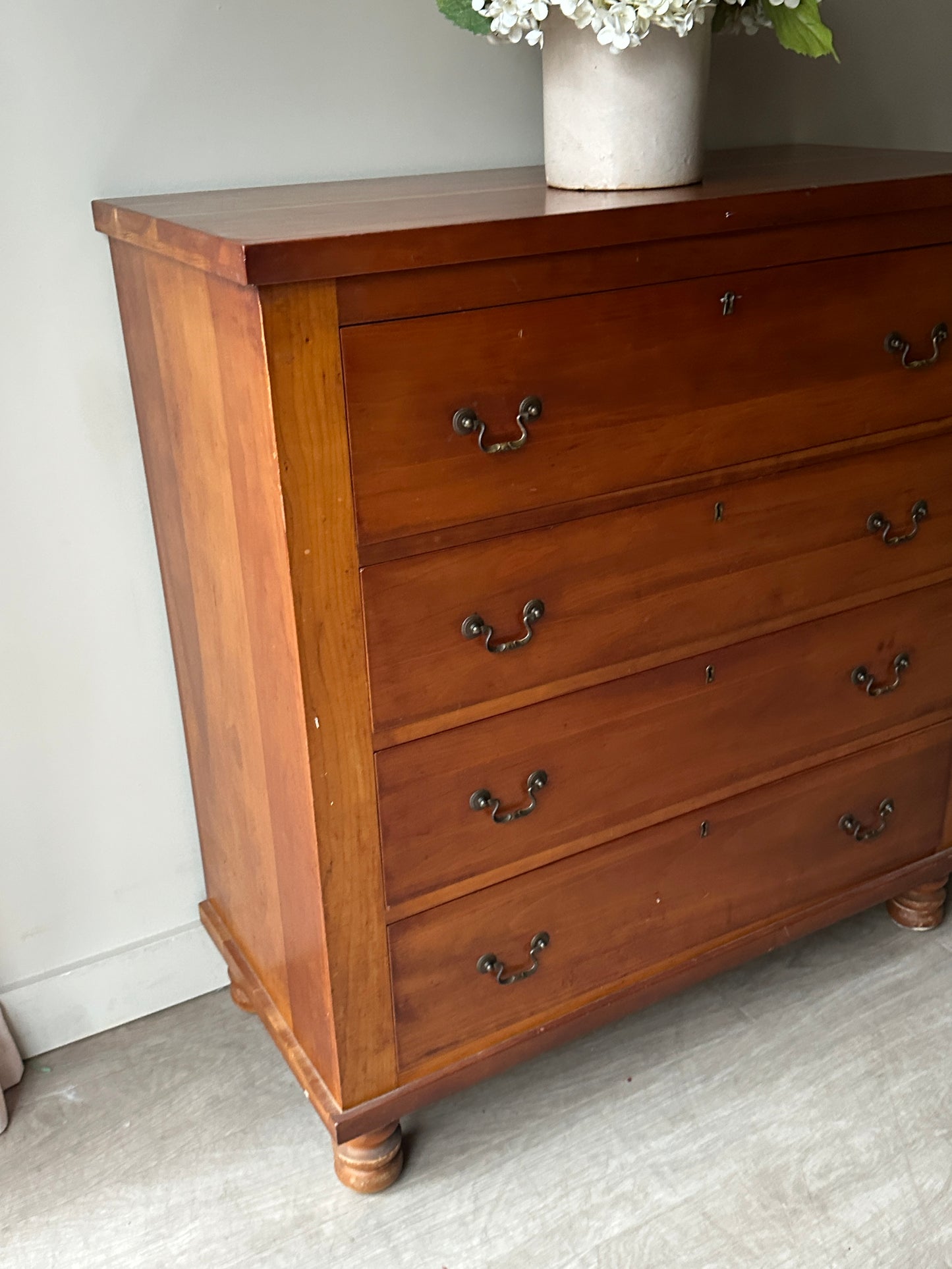Cherry empire dresser