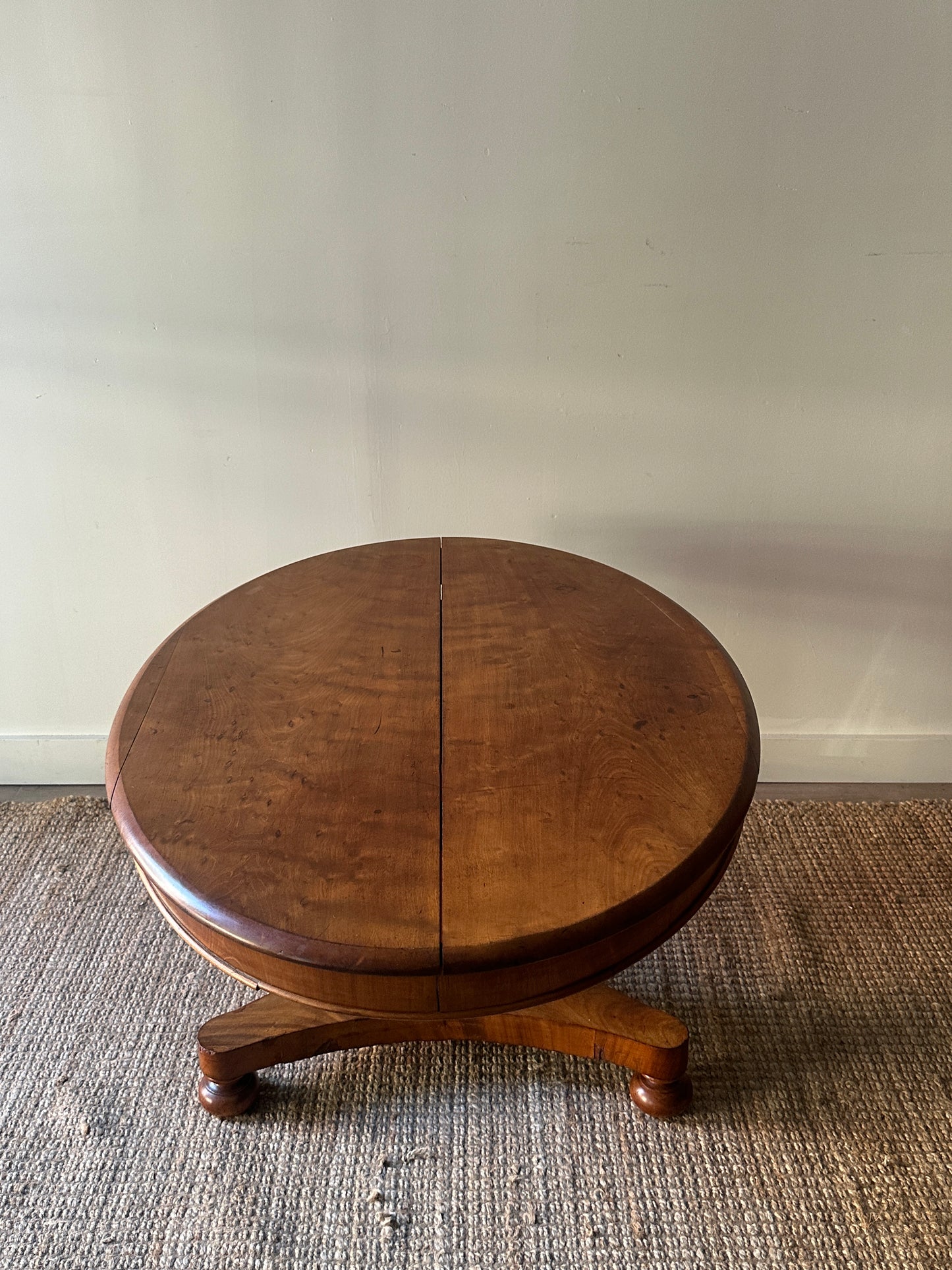 Maple console table