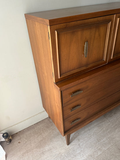 Walnut gentlemen’s dresser