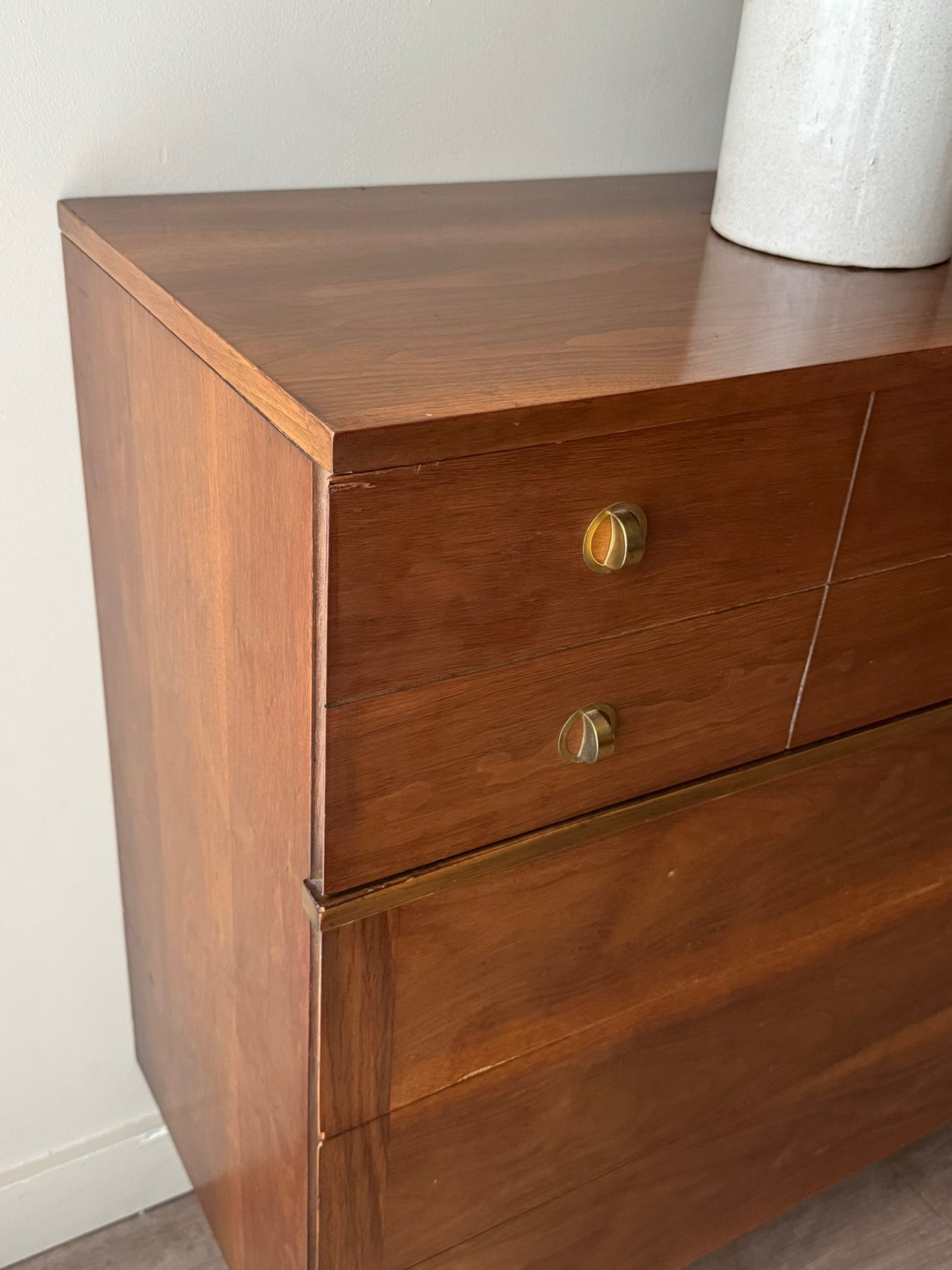 Stanley walnut dresser