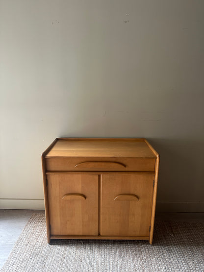 Templeton maple liquor cabinet
