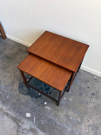 Danish Teak Nesting Tables
