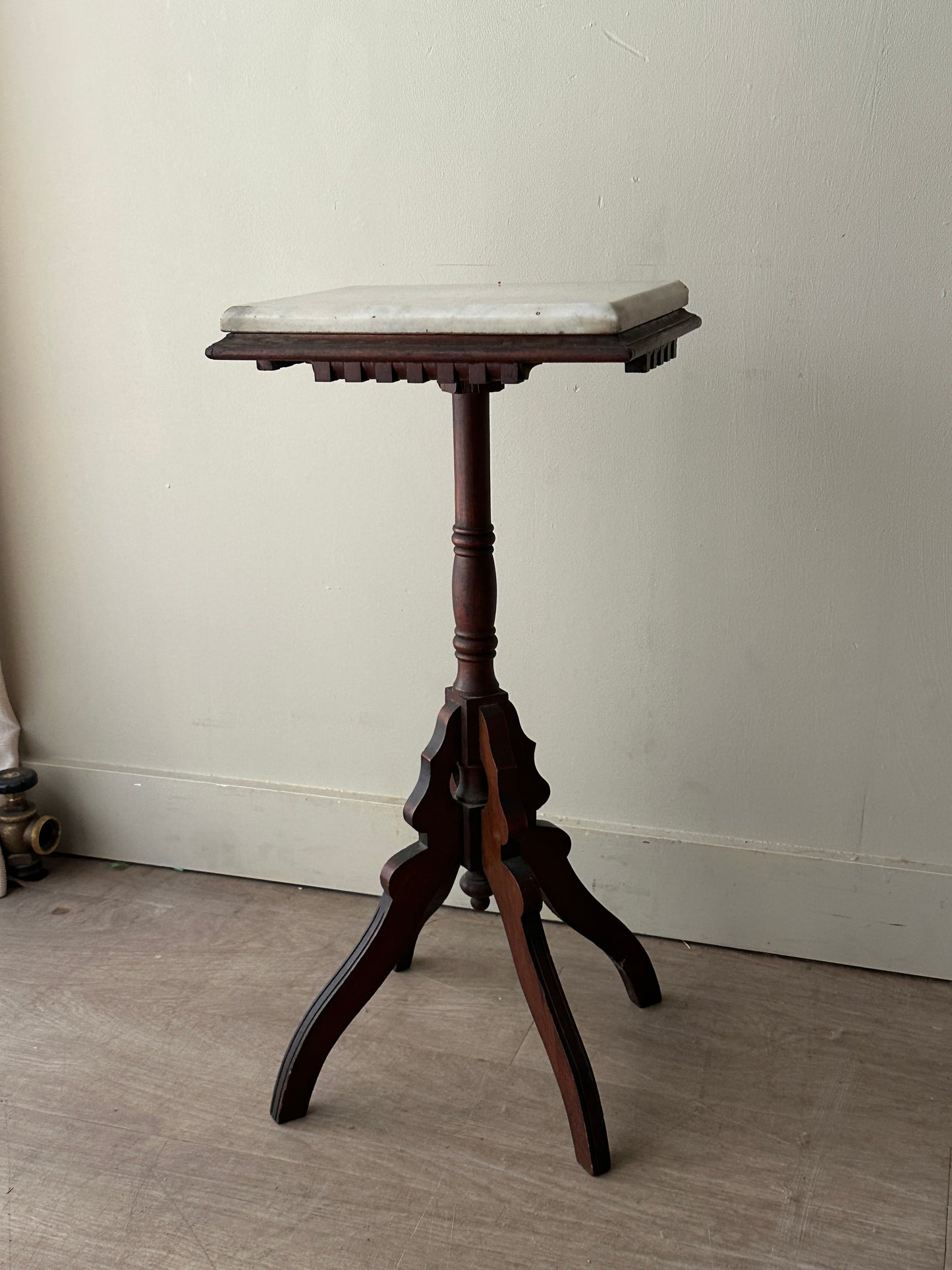 Marble Top Pedestal