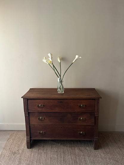3 drawer oak dresser