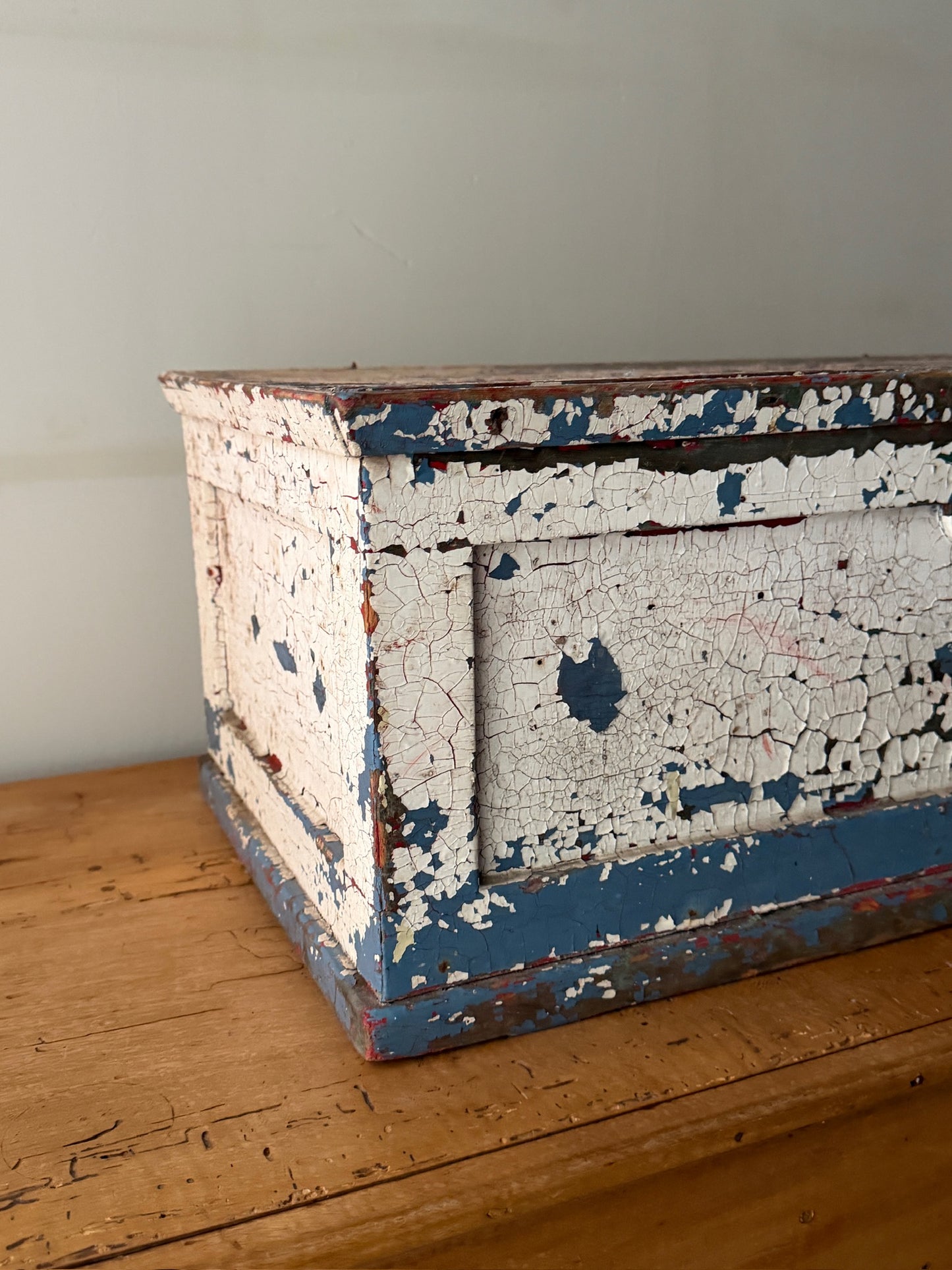 Small painted chest