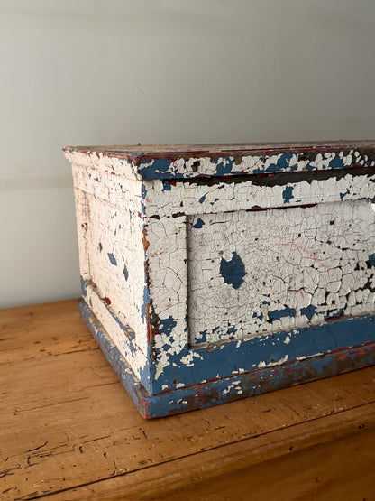 Small painted chest