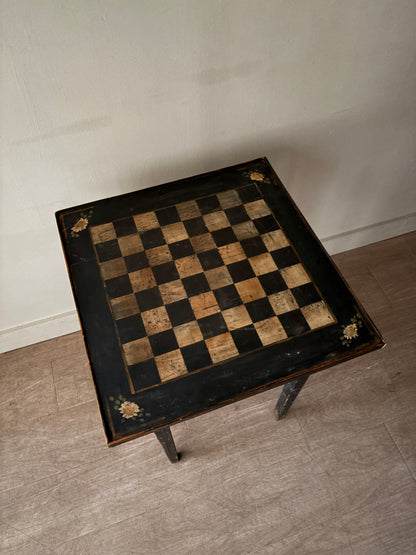 Checkered side table