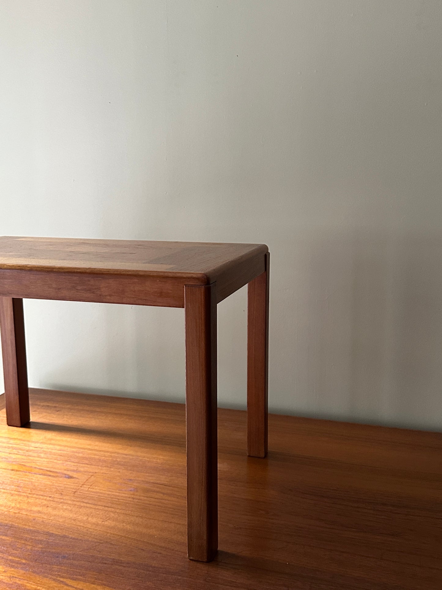 Teak side table
