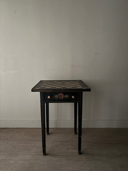 Checkered side table