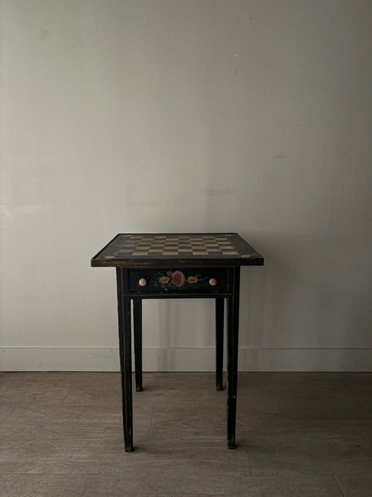 Checkered side table