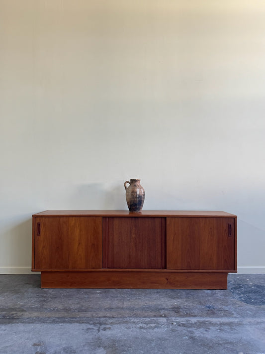 Danish teak credenza