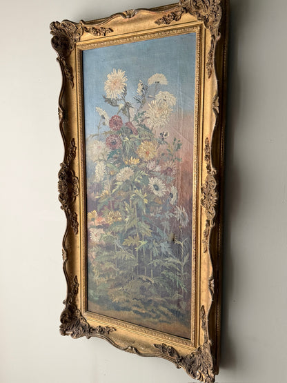 Flower still life. Unsigned.