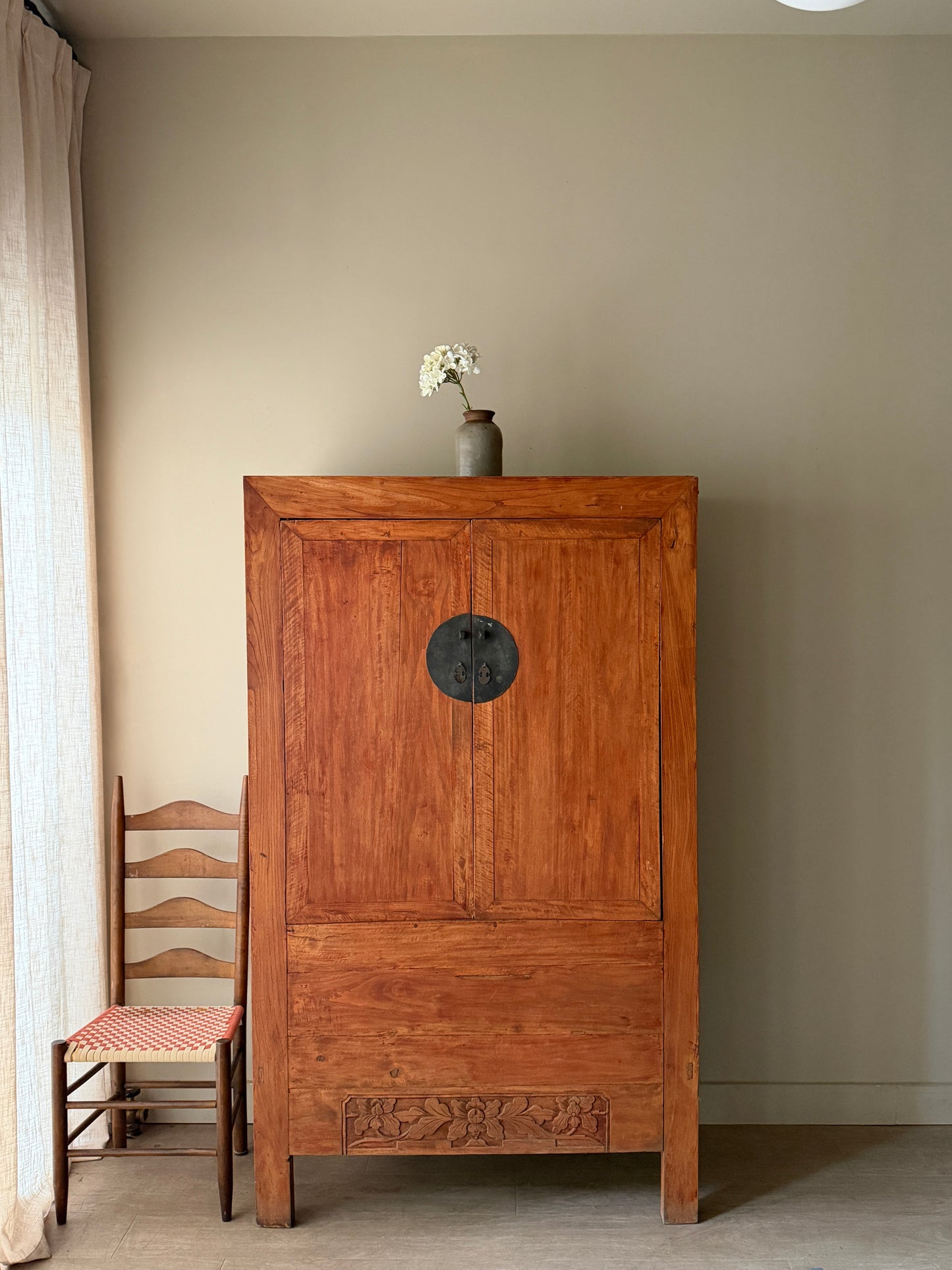 Chinese carved cabinet