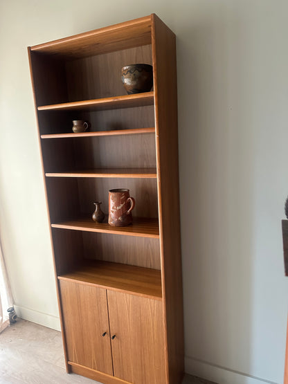 Teak bookcase
