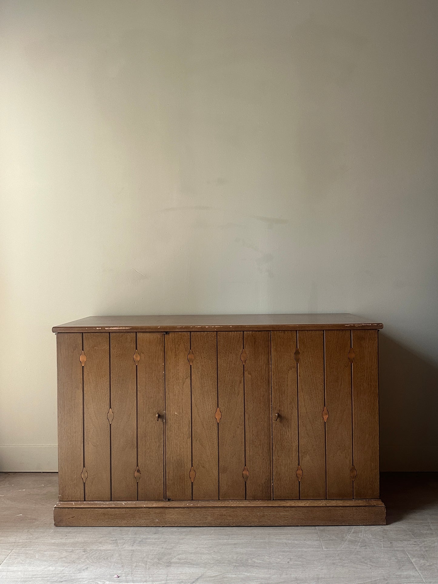 Walnut console