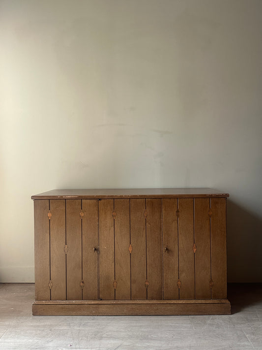 Walnut console