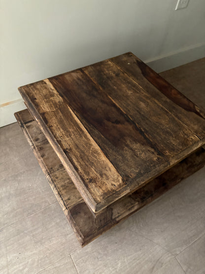 North Indian low tables (top)