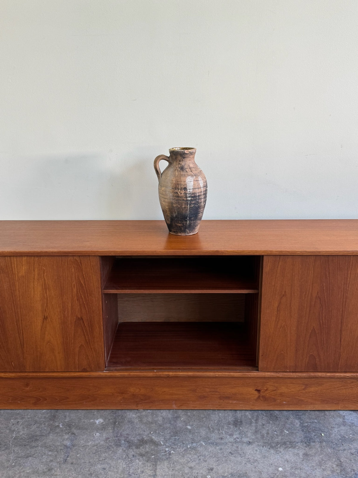 Danish teak credenza