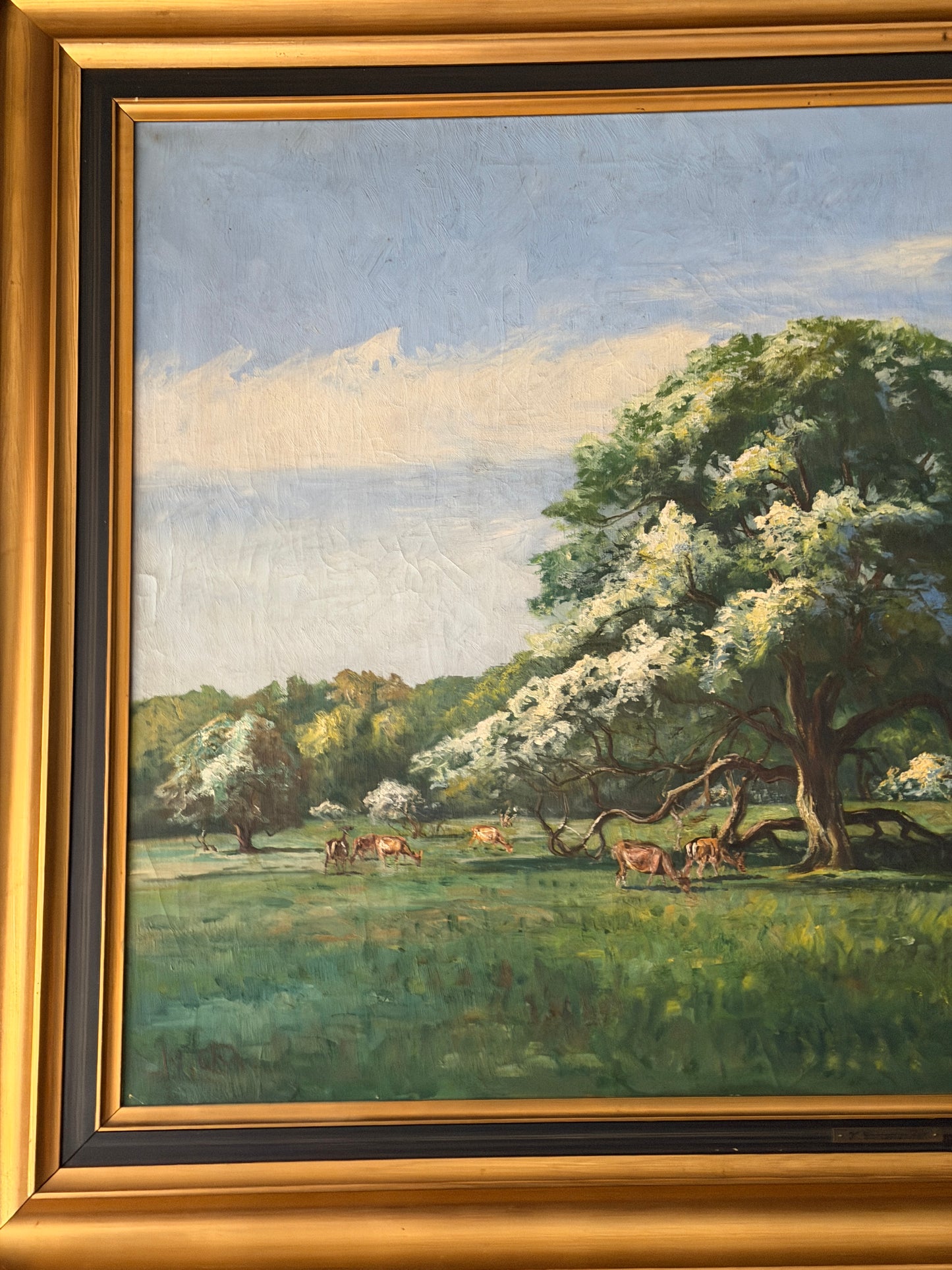 Oil on canvas. Signed N. Christiansen 1850-1922