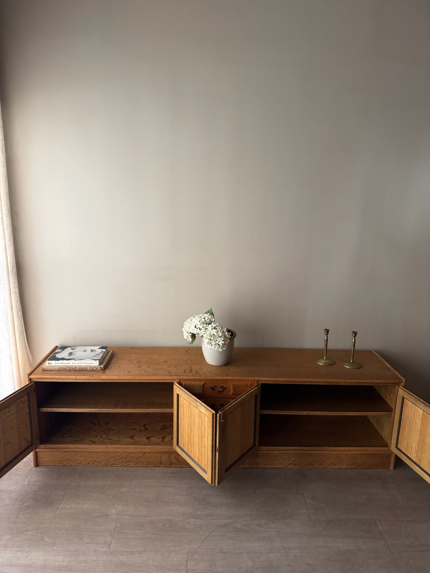 Danish oak sideboard