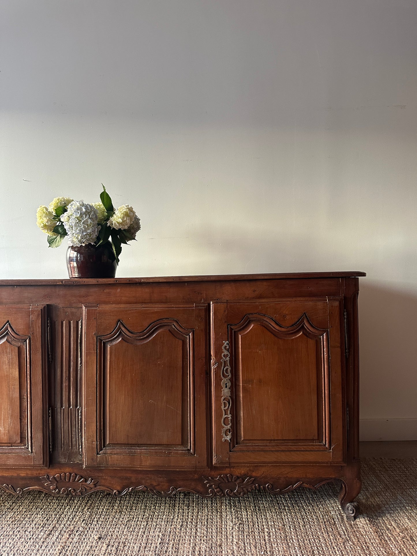 19th c. carved French sideboard